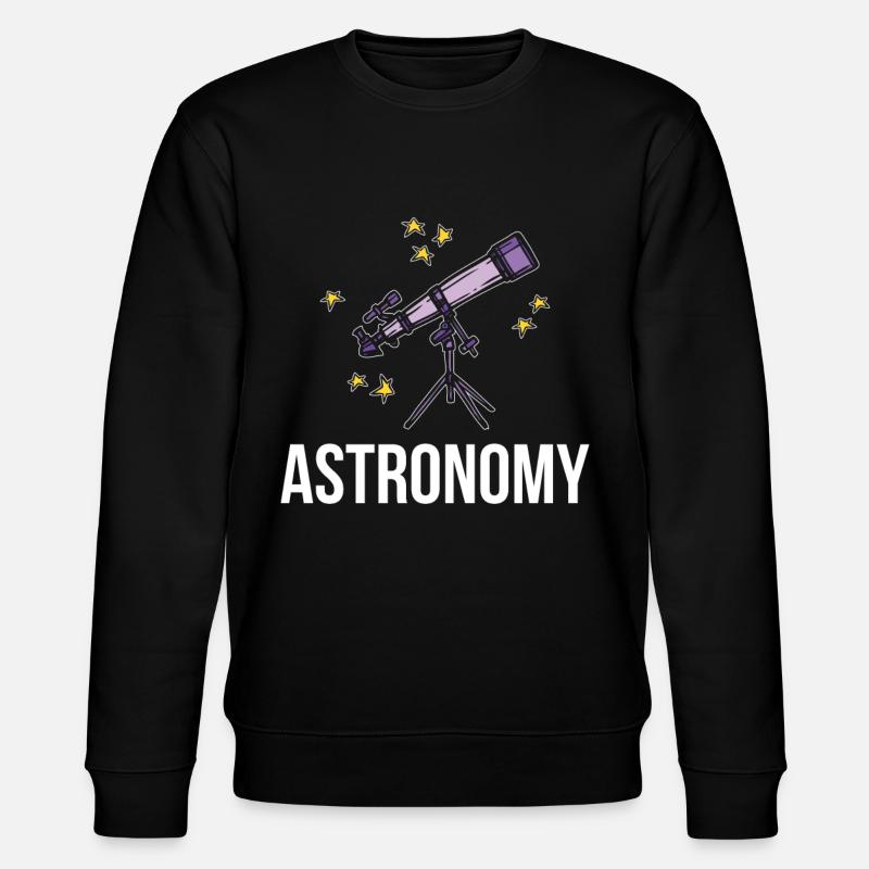 Astronomie - Stanley/Stella Unisex Bio-Sweatshirt CHANGER  - Schwarz
