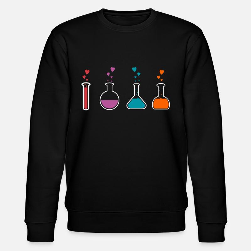 Chemie - Stanley/Stella Unisex Bio-Sweatshirt CHANGER - Schwarz