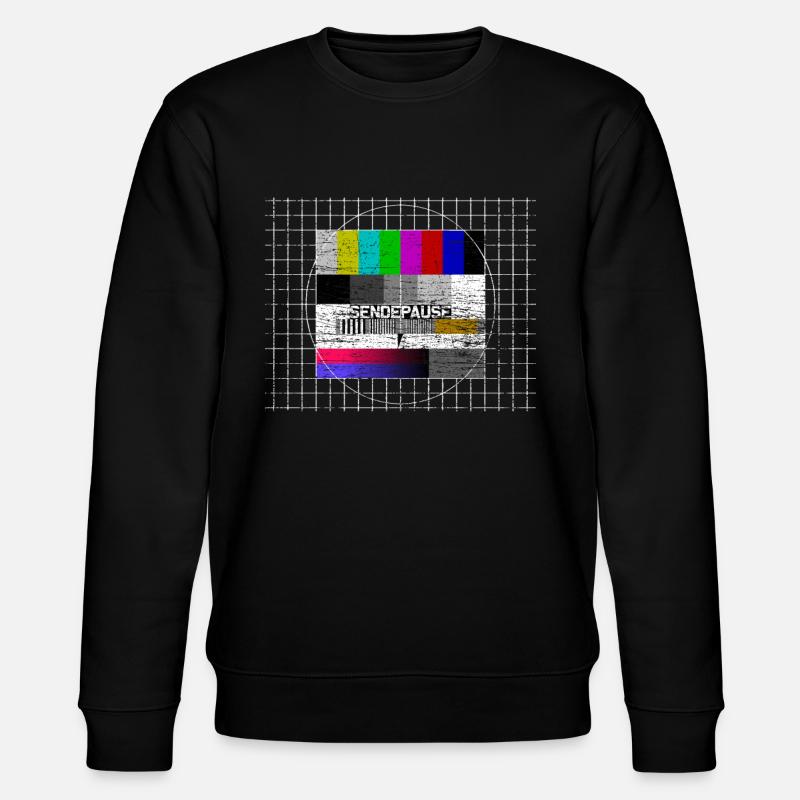 Test image - Stanley/Stella CHANGER Unisex Organic Sweatshirt - black