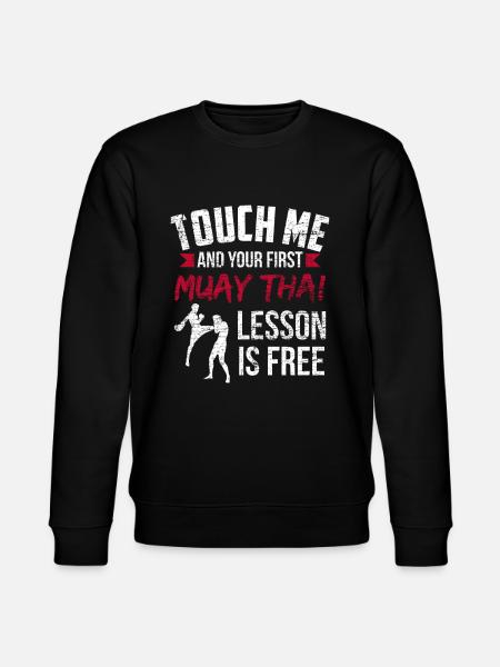 Muay Thai - Stanley/Stella CHANGER Unisex Organic Sweatshirt - black