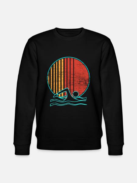 swim - Stanley/Stella CHANGER Unisex Organic Sweatshirt - black