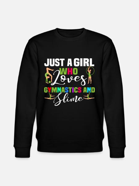 Gymnastics girl - Stanley/Stella CHANGER Unisex Organic Sweatshirt - black