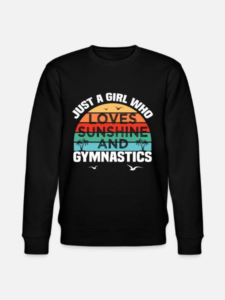 do gymnastics - Stanley/Stella CHANGER Unisex Organic Sweatshirt - black
