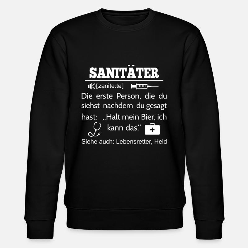 Définition paramédicale - Sweat bio CHANGER Stanley/Stella Unisexe - noir