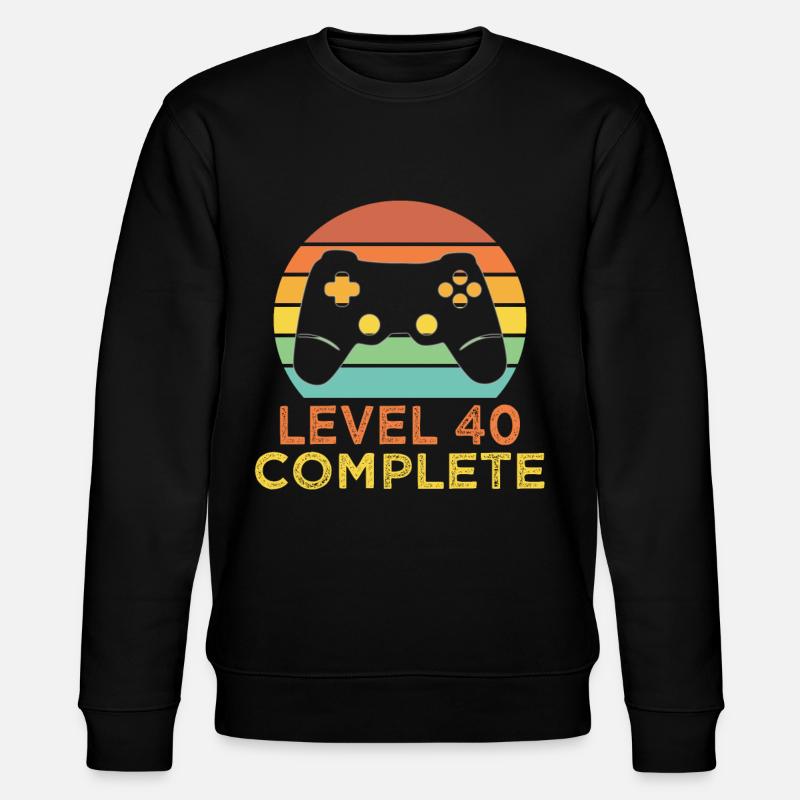 40 ans de joueur - Sweat bio CHANGER Stanley/Stella Unisexe - noir