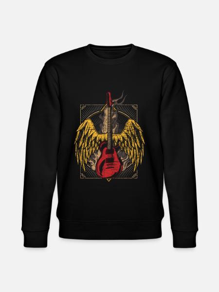 Gitarre - Stanley/Stella Unisex Bio-Sweatshirt CHANGER - Schwarz