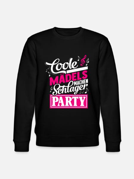 Schlager Frau - Stanley/Stella Unisex Bio-Sweatshirt CHANGER  - Schwarz