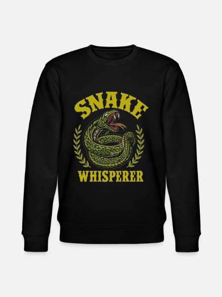Snake - Stanley/Stella CHANGER Unisex Organic Sweatshirt - black
