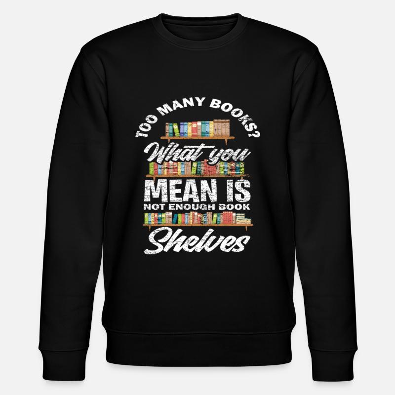 Buch - Stanley/Stella Unisex Bio-Sweatshirt CHANGER  - Schwarz