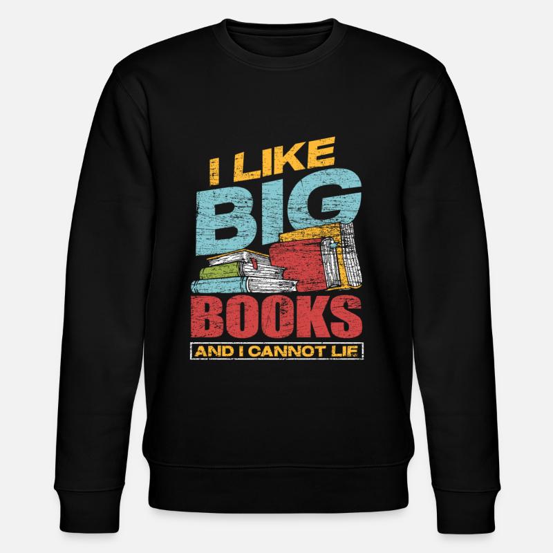 Book books - Stanley/Stella CHANGER Unisex Organic Sweatshirt - black