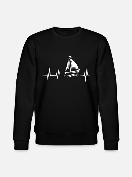 Segeln - Stanley/Stella Unisex Bio-Sweatshirt CHANGER  - Schwarz