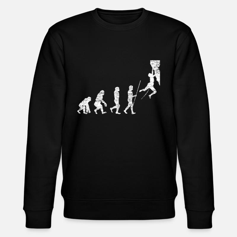 Klettern - Stanley/Stella Unisex Bio-Sweatshirt CHANGER - Schwarz