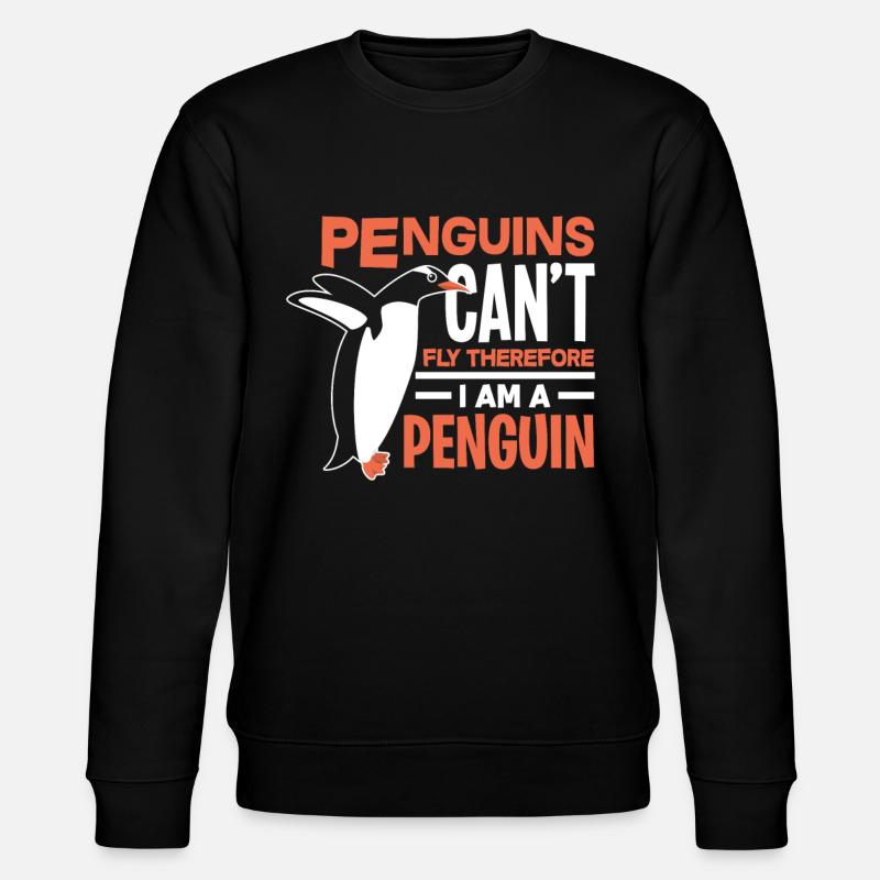 manchot - Sweat bio CHANGER Stanley/Stella Unisexe - noir