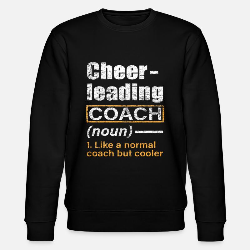 Cheerleader - Stanley/Stella Unisex Bio-Sweatshirt CHANGER  - Schwarz