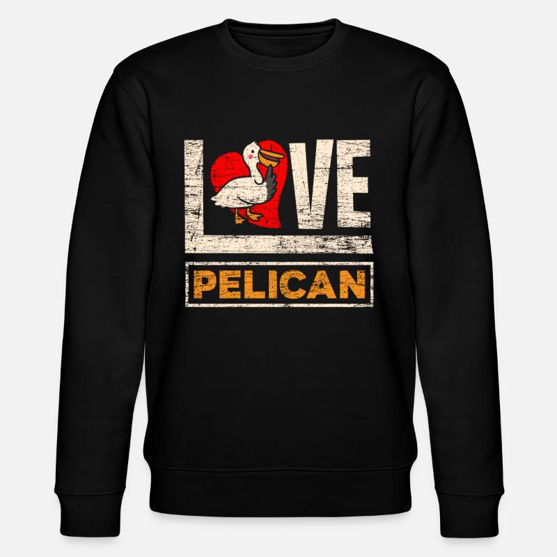 Amour de pélican - Sweat bio CHANGER Stanley/Stella Unisexe - noir