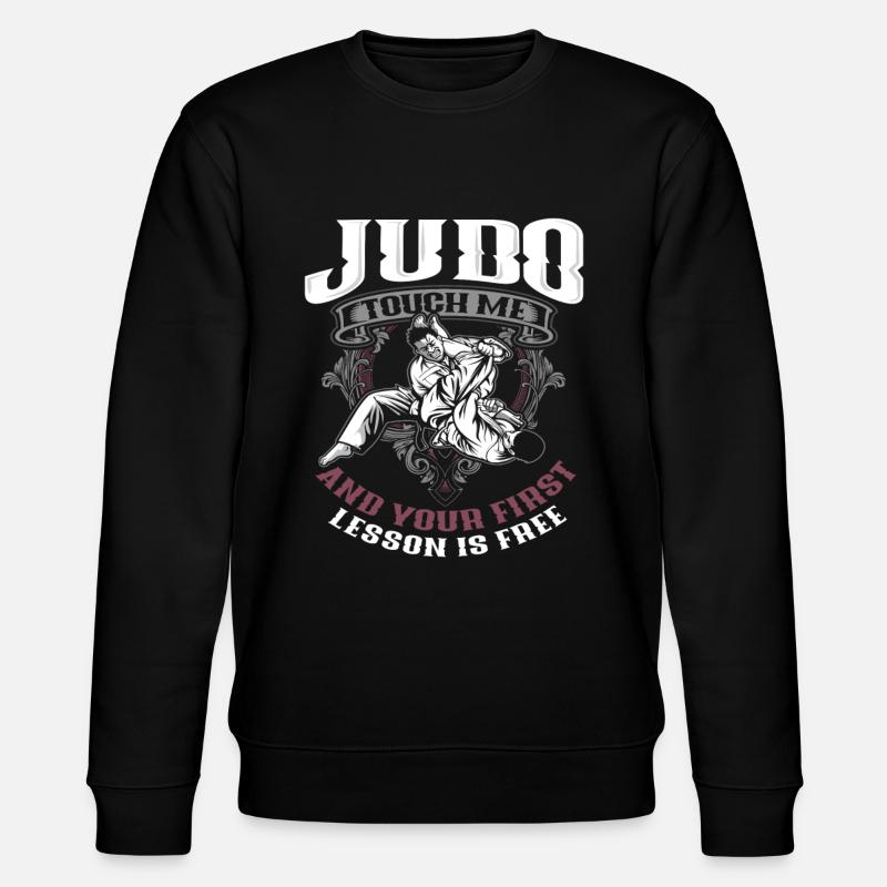 Judo Training - Stanley/Stella Unisex Bio-Sweatshirt CHANGER  - Schwarz