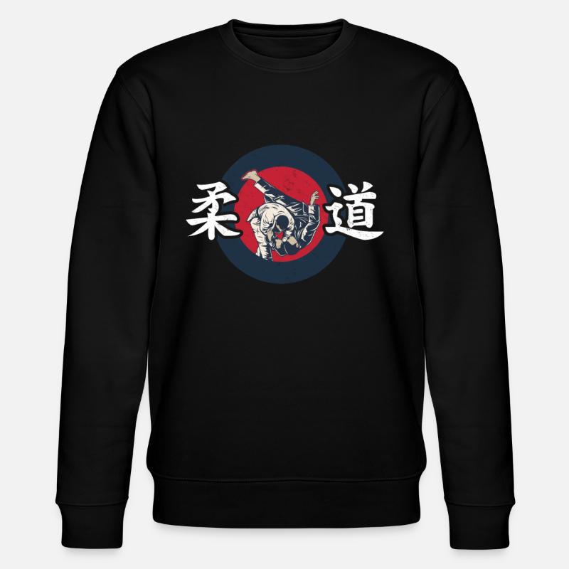 Judo martial arts - Stanley/Stella CHANGER Unisex Organic Sweatshirt - black
