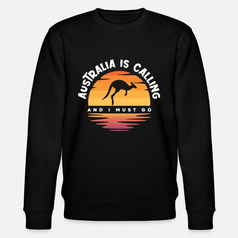 Vacances en Australie - Sweat bio CHANGER Stanley/Stella Unisexe - noir