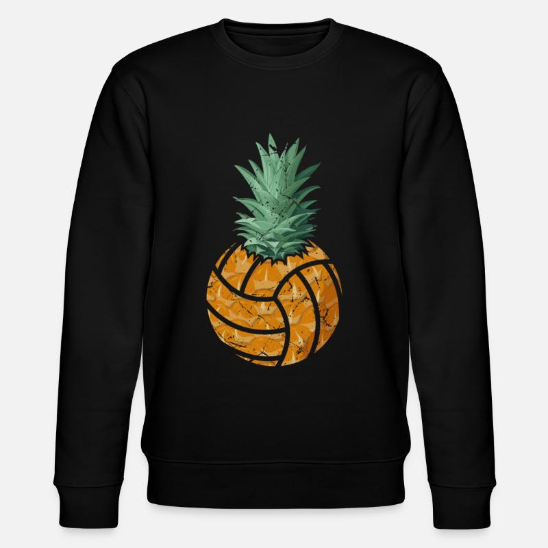Volleyball - Stanley/Stella Unisex Bio-Sweatshirt CHANGER  - Schwarz