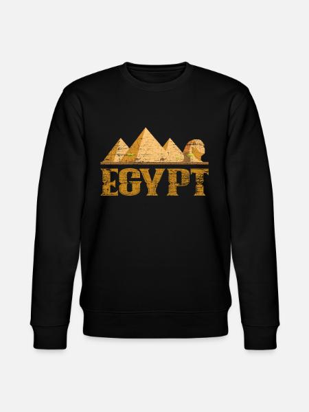 Egypt pyramids - Stanley/Stella CHANGER Unisex Organic Sweatshirt - black