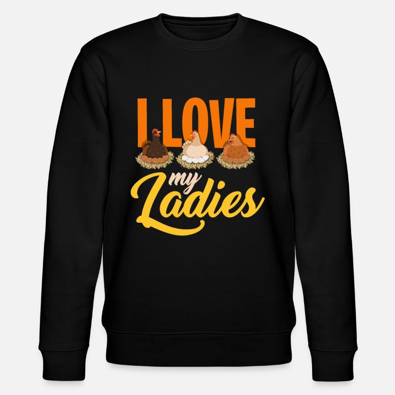 poulets - Sweat bio CHANGER Stanley/Stella Unisexe - noir
