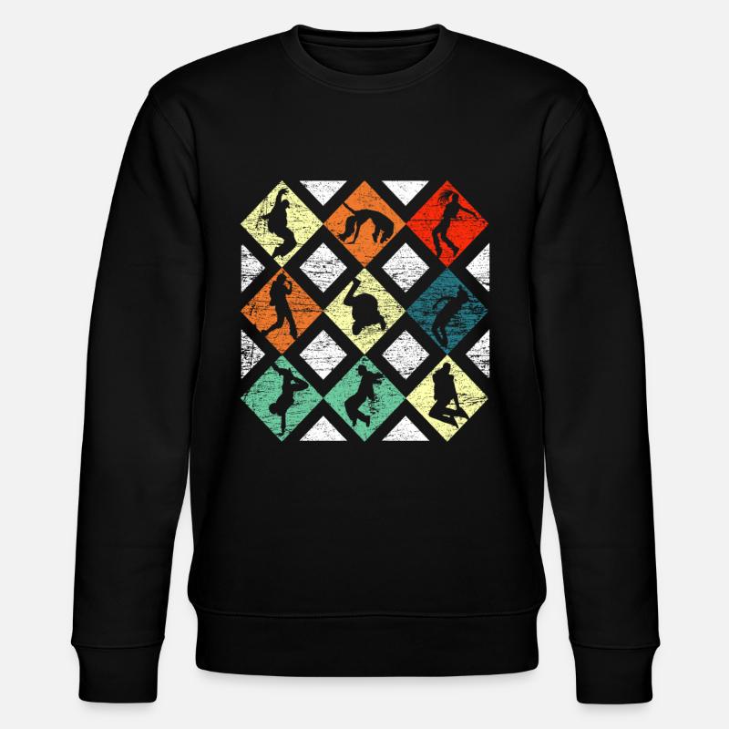 Break Dance - Stanley/Stella CHANGER Unisex Organic Sweatshirt - black