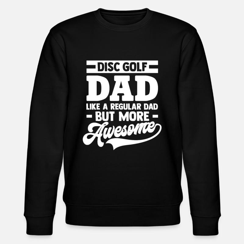 Disc golf père - Sweat bio CHANGER Stanley/Stella Unisexe - noir