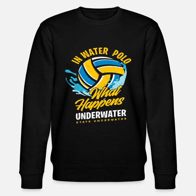 Water-polo Sous l’eau Idée cadeau - Sweat bio CHANGER Stanley/Stella Unisexe - noir