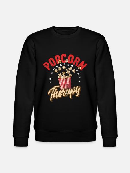 Popcorn films - Stanley/Stella CHANGER Unisex Organic Sweatshirt - black