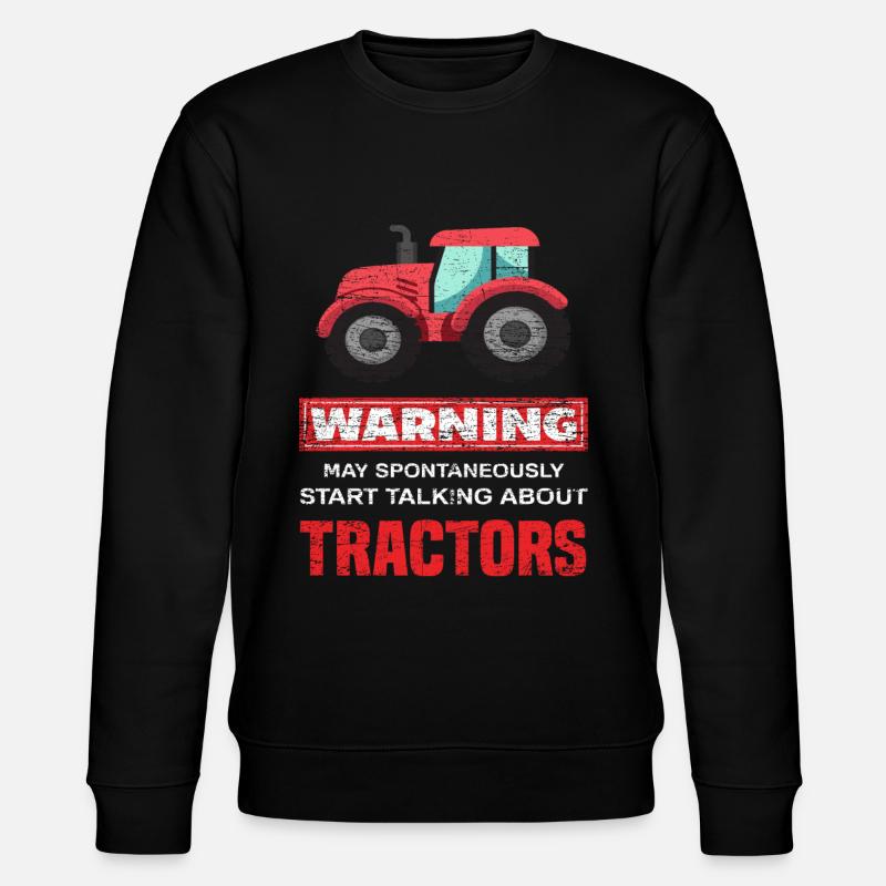 Tracteurs Bauer - Sweat bio CHANGER Stanley/Stella Unisexe - noir