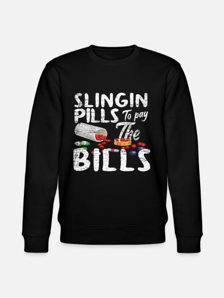 pharmacist - Stanley/Stella CHANGER Unisex Organic Sweatshirt - black