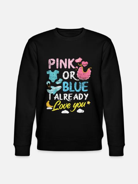 Gender Reveal Baby Party - Stanley/Stella CHANGER Unisex Organic Sweatshirt - black