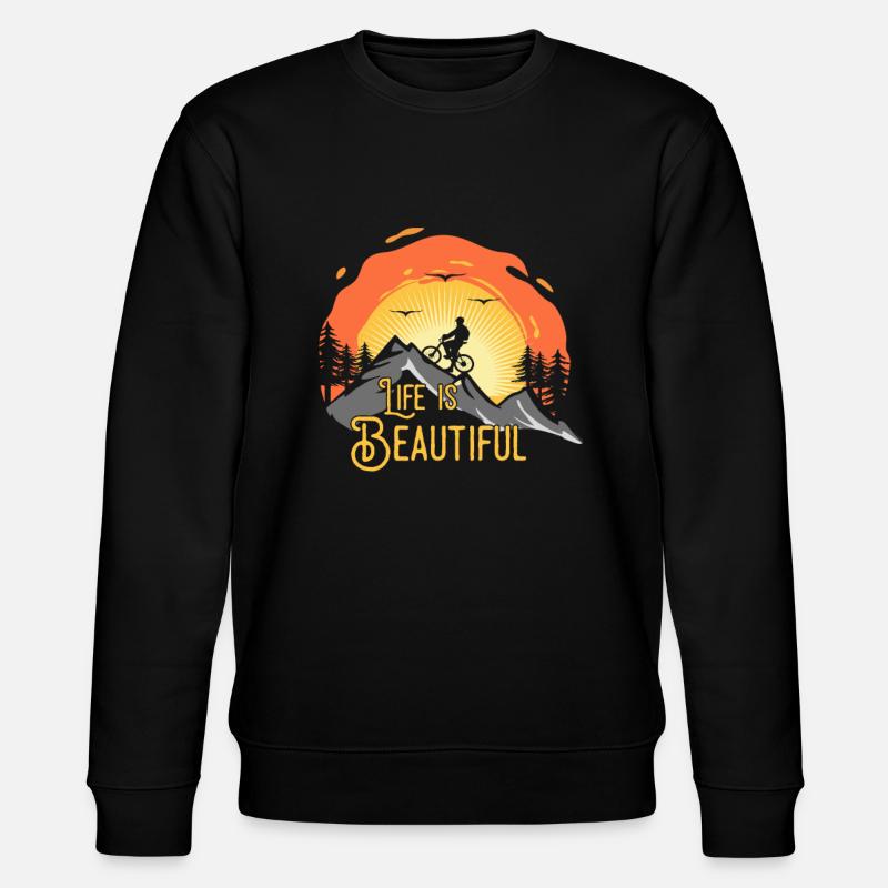 La vie est belle - Sweat bio CHANGER Stanley/Stella Unisexe - noir