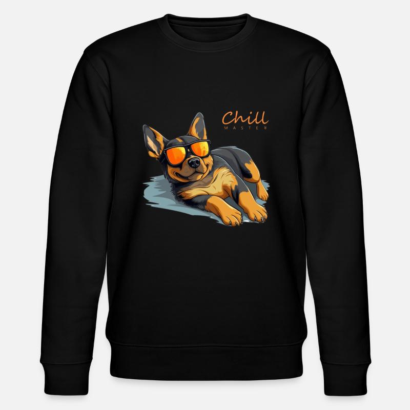 Chill Master - Stanley/Stella Unisex Bio-Sweatshirt CHANGER  - Schwarz