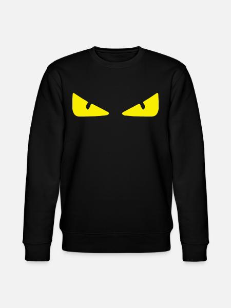 Monster eyes Halloween - Stanley/Stella CHANGER Unisex Organic Sweatshirt - black