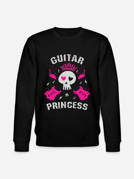 Guitar Princess - Stanley/Stella CHANGER Unisex Organic Sweatshirt - black