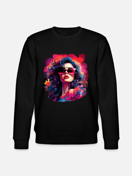 Pinup Girl - Stanley/Stella Unisex Bio-Sweatshirt CHANGER - Schwarz