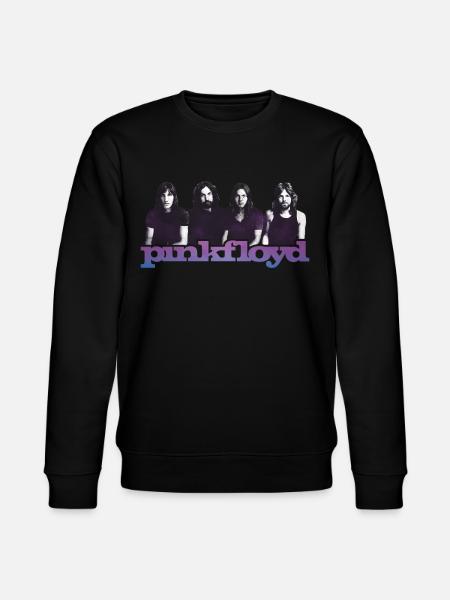 Pink Floyd band och bokstäver - Ekologisk sweatshirt CHANGER unisex från Stanley/Stella - svart