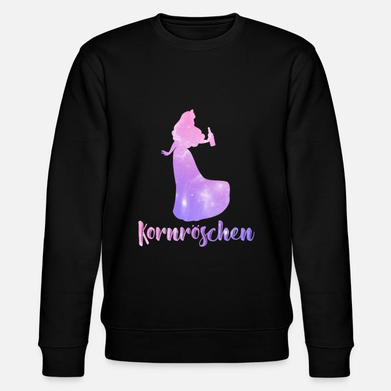 Kornröschen Junggesellinnen - Stanley/Stella Unisex Bio-Sweatshirt CHANGER  - Schwarz