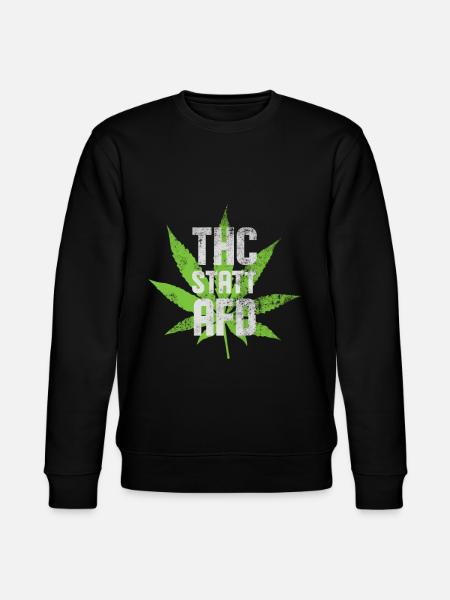 Thc Statt Afd Drôle Cannabis - Sweat bio CHANGER Stanley/Stella Unisexe - noir