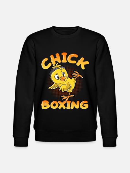 Chick Boxing Kickboxing Kickboxing Chick - Stanley/Stella CHANGER Unisex Organic Sweatshirt - black