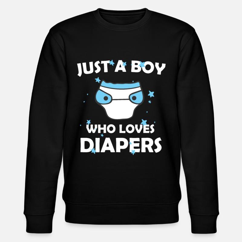 ABDL - Stanley/Stella Unisex Bio-Sweatshirt CHANGER  - Schwarz