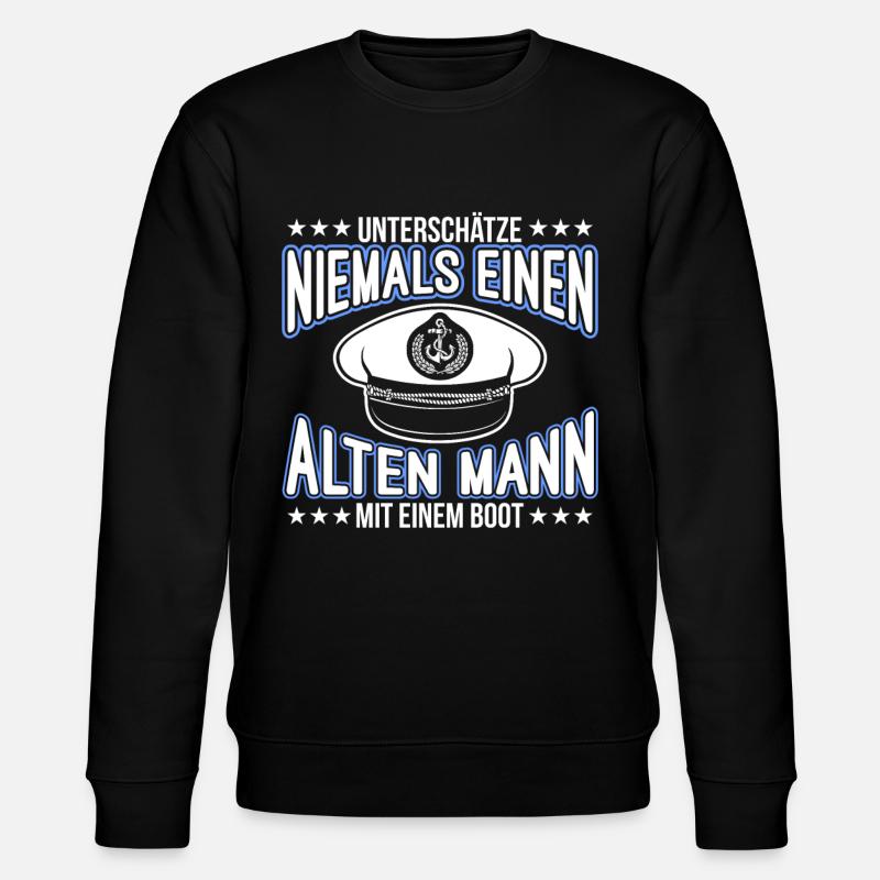 Boot - Stanley/Stella Unisex Bio-Sweatshirt CHANGER  - Schwarz