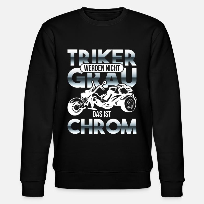 Trike - Stanley/Stella Unisex Bio-Sweatshirt CHANGER  - Schwarz