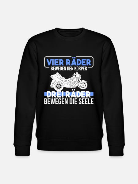 Trike - Stanley/Stella Unisex Bio-Sweatshirt CHANGER  - Schwarz