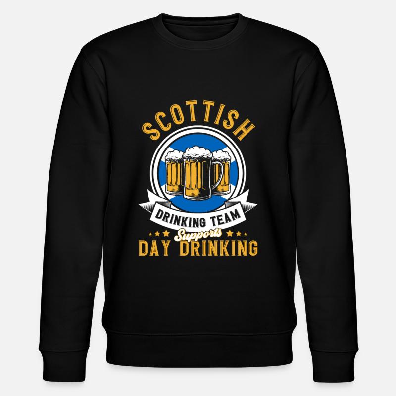 Bière Écossaise cadeau - Sweat bio CHANGER Stanley/Stella Unisexe - noir