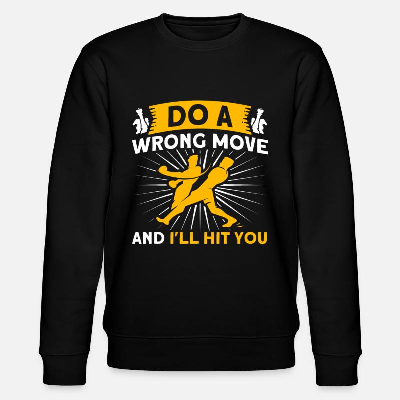 Chessboxer Chessboxes Checkmate - Stanley/Stella CHANGER Unisex Organic Sweatshirt - black