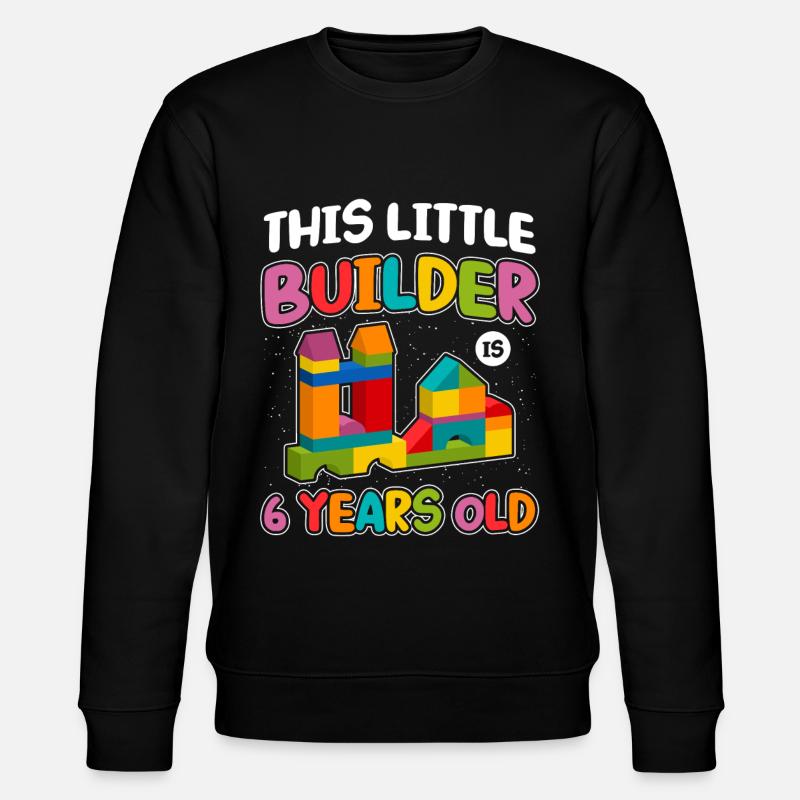 6 years clamping module - Stanley/Stella CHANGER Unisex Organic Sweatshirt - black