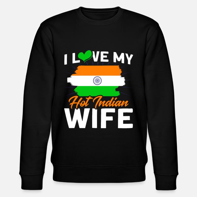Inde Indian Roots Cadeau - Sweat bio CHANGER Stanley/Stella Unisexe - noir