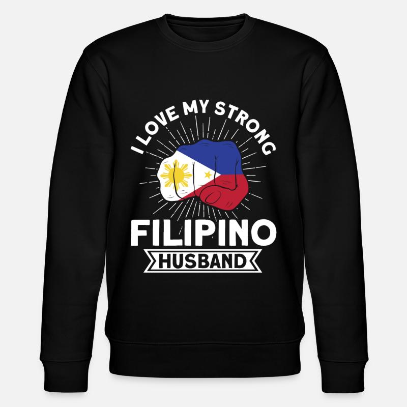 Philippines Drapeau philippin - Sweat bio CHANGER Stanley/Stella Unisexe - noir